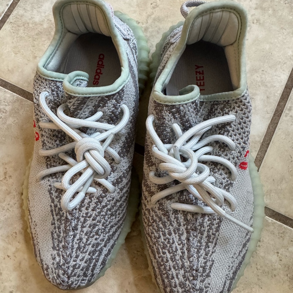 Adidas Kids Yeezy Gray Sneakers